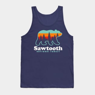 Sawtooth National Forest Camping Idaho Hiking Tank Top